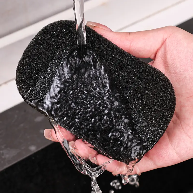 Miếng Cọ Rửa Nhà Bếp Nhám, Bộ 5 Cái, Chà Ma Thuật, Bọt Biển Nồi Bát, Nồi Dày, Loại Bỏ Vết Dầu, Thích Hợp Để Rửa Chén, Cụ Thể 2