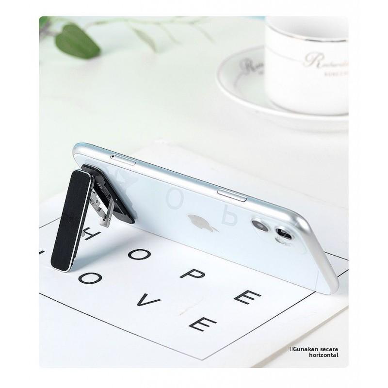 Dudukan Handphone Mini Lipat Kreatif Portabel Praktis untuk Meja.Dudukan Handphone Mini Portabel Lipat Kreatif untuk Pengguna Santai