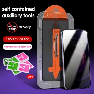 Anti Spy Tempered Glass Untuk OPPO A18 A38 A58 A17 A16s A15s A78 A55 A57 A77s A5s A3s A53 A33 A32 A5 A9 A54 A95 A96 A94 A93 A76 Reno5 K 1GHM07Fullcover Screen Protector Full Cover Anti Gores/ Privacy Glass/ Dust Proof Full Screen Protector