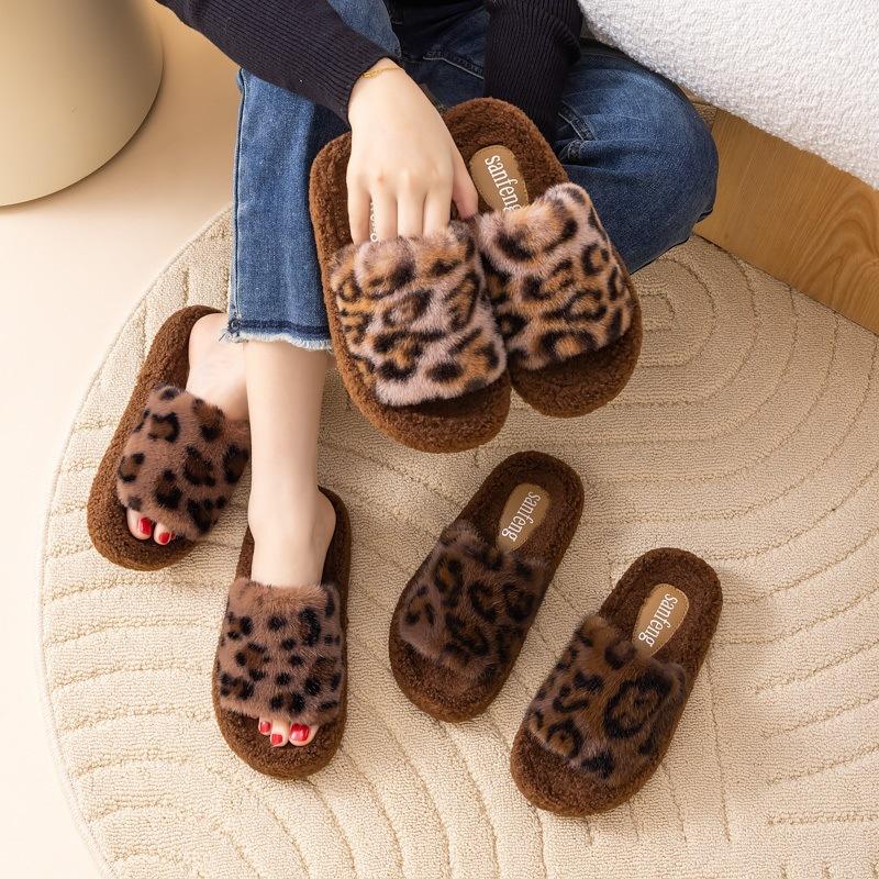 Dép Lông Bông, Dành Cho Phụ Nữ Và Nam Giới, Sử Dụng Trong Nhà Mùa Thu Và Mùa Đông, Dép Ấm, Dép Đôi, Giày Đi Trong Nhà Mùa Đông