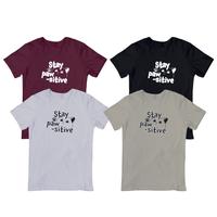 Gambar Tshirt Kaos Stay Paw-sitive dari JAAN Domestic Shop Kab. Bogor 3 Tokopedia