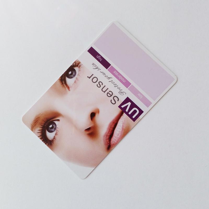 Product Introduction of UV Test Card, Premium UV-C Test Card For Ultraviolet Radiation, UV Detection Stickers，PVC Plastic UV Card For UVB UVC Test 15