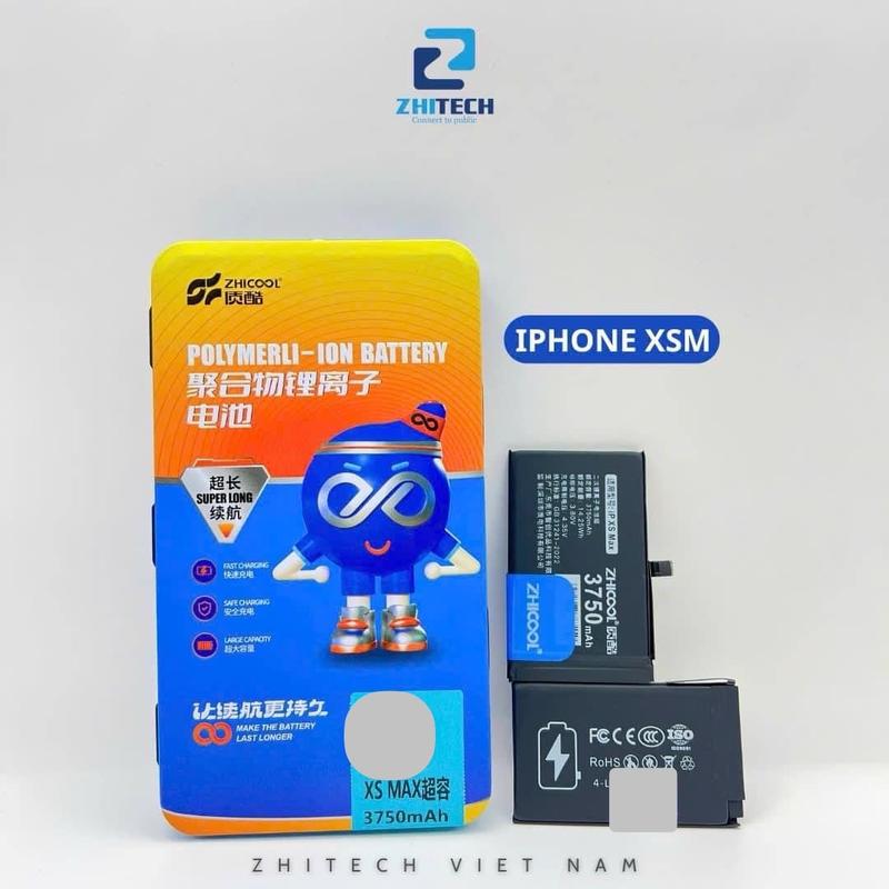 Pin Iphone dung lượng cao chính hãng Zhicool tặng kèm tuavit keo dán pin Bảo hành 6 tháng đổi mới
