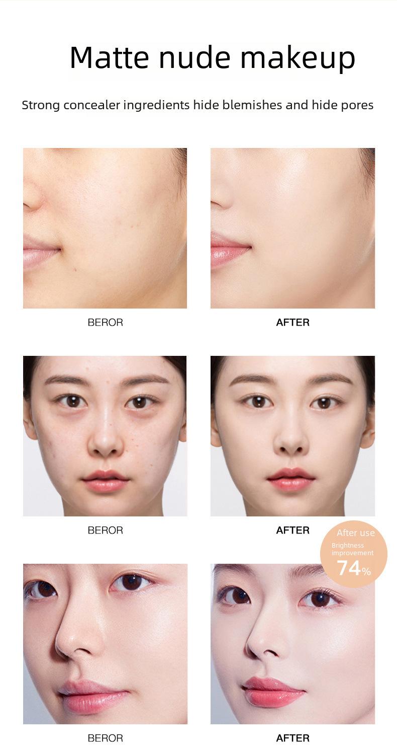 Product Introduction of YZSGold plated moisturizing concealer liquid foundation 15