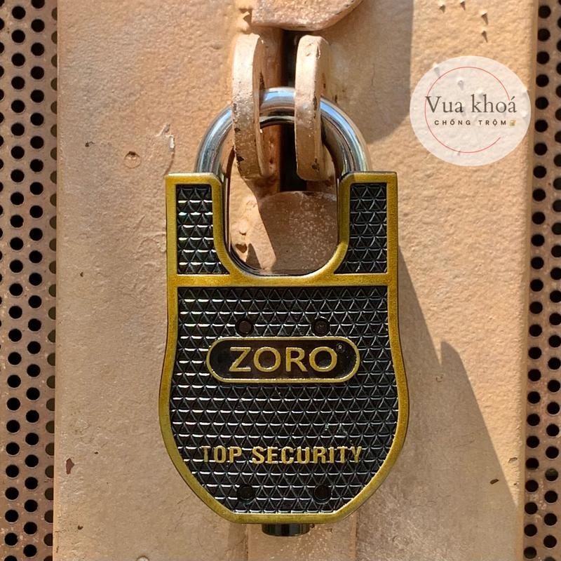 Ổ Khóa mật mã chống cắt ZORO 4 số 6 phân - khóa số thay đổi mật khẩu theo ý muốn - thích hợp khóa cửa nhà,cửa cổng.khóa mật mã chống cắt 5
