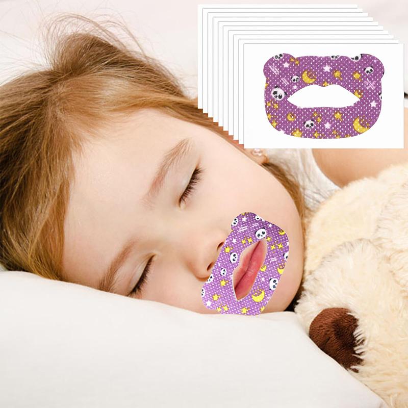 Product Introduction of 30pcs Kids Mouth Tape For Sleeping Anti  Sleep Strips Anti  Sleep Tape Sleep Better Nose Breathing Improved Sleep 12