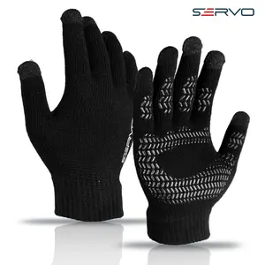 Sarung Tangan Motor Rajut Anti Slip SERVO 03 POINT dengan Touchscreen Terbaik