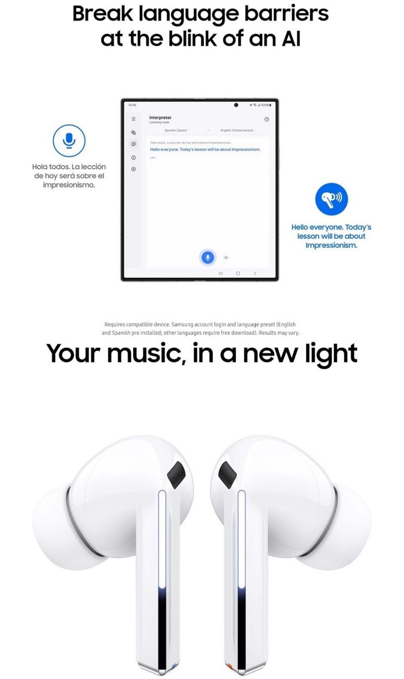 Product Introduction of TWS Headset Buds3pro Stereo Wireless Bluetooth Headset in-Ear Real Wireless Bluetooth Headset Dry-Reducing Translucent Headset 6