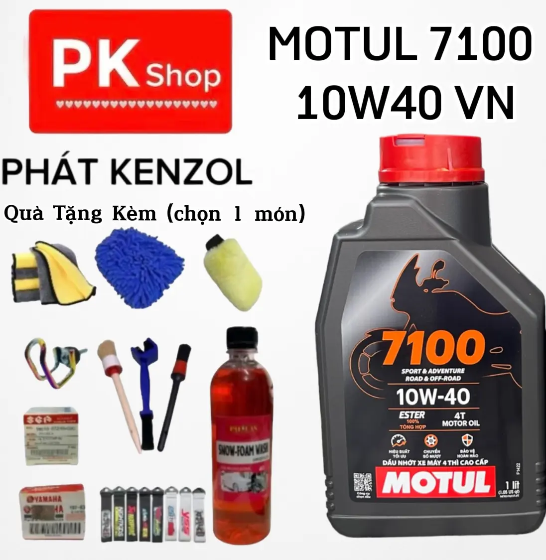MOTUL 7100 10W40 VN CHÍNH HÃNG 4T API SP HIỆU SUẤT TỐI ƯU, CHUYỂN SỐ MƯỢT BẢO VỆ HOÀN HẢO.
