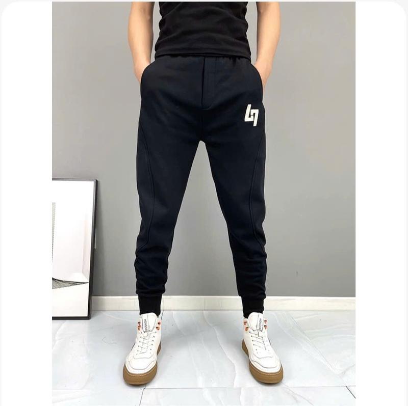 Quần dài nam Quần Jogger Sport - Quần chun bó ống vải kaki bóng vải kaki co giãn cạp chun - Pants, Menswear