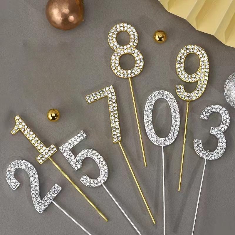 1Pc Glitter Alloy Rhinestone Number Cake Toppers Baby Shower TikTok 1pc-glitter-alloy-rhinestone-number-cake-toppers-baby-shower-tiktok