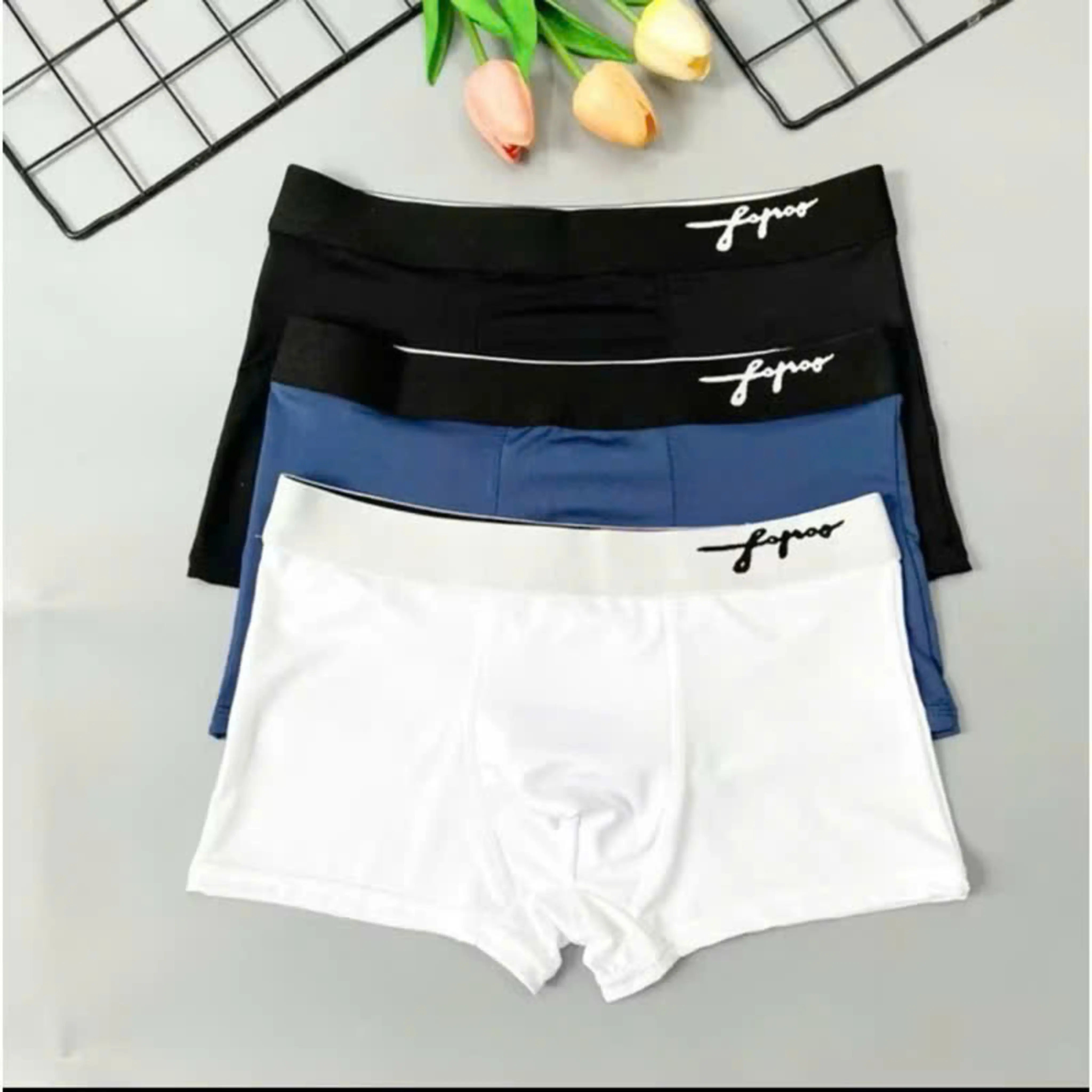 Combo 5 quần Boxer chữ ký  ( Hàng loại 1 ) Quần Boxer đùi kiểu dáng thể thao năng động Nam Sport - TK03