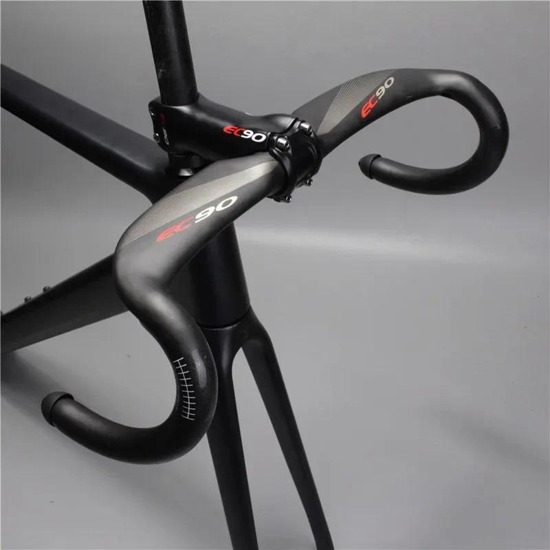 Ride with Carbon Handlebar Bikes Internal Road Handlebar - 31.8 * 400/420/440mm 0