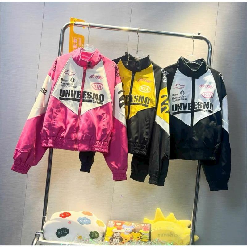 {Tthy}    Áo khoác dù logo in chữ UNVESNO 2 lớp dày dặn có 3 màu cực đẹp unisex HYPRETTY 01 6