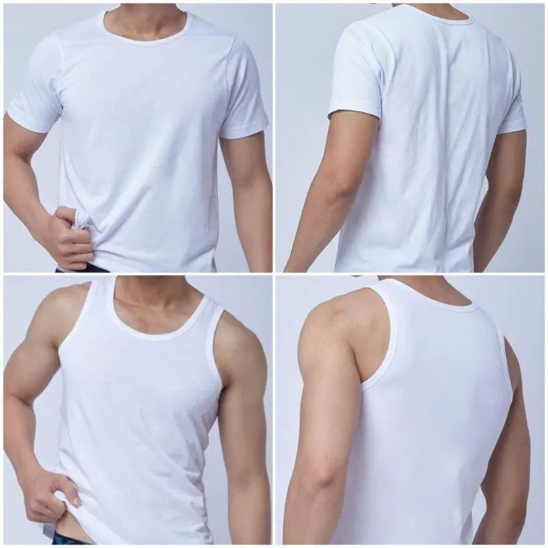 Áo lót nam trắng Áo thun nam 3 lỗ thể thao chất vải Cotton co dãn mềm mịn cao cấp Menswear