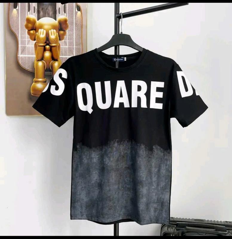 ÁO PHÔNG NAM IN CHỮ DSQUA LOANG HOTTREN.MẪU MỚI ĐANG THỊNH HÀNH, CHẤT VẢI DÀY DẶN 3