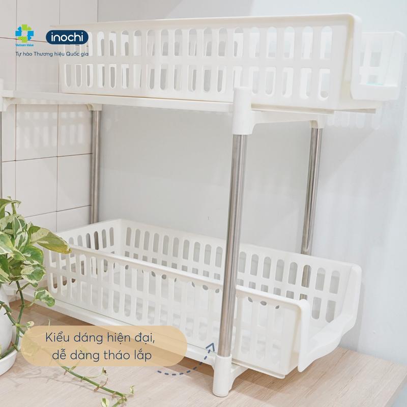 Inochi - Kệ trượt đa năng Nhà Bếp cao cấp inochi thiết kế 2 tầng tiết kiệm không gian kệ gia vị kệ bếp kệ gầm bếp Kitchen