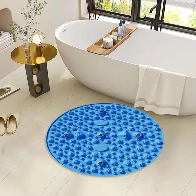 Thảm Mát Xa Chân, Thiết Thực Và Sáng Tạo, Chống Trượt, Sử Dụng Trong Gia Đình, Miếng Đệm Mát Xa Thư Giãn Chân, Hình Tròn, Trị Liệu Từ Tính, Miếng Đệm Chạy Bộ, Thích Hợp Cho Trò Chơi Ngoài Trời 4