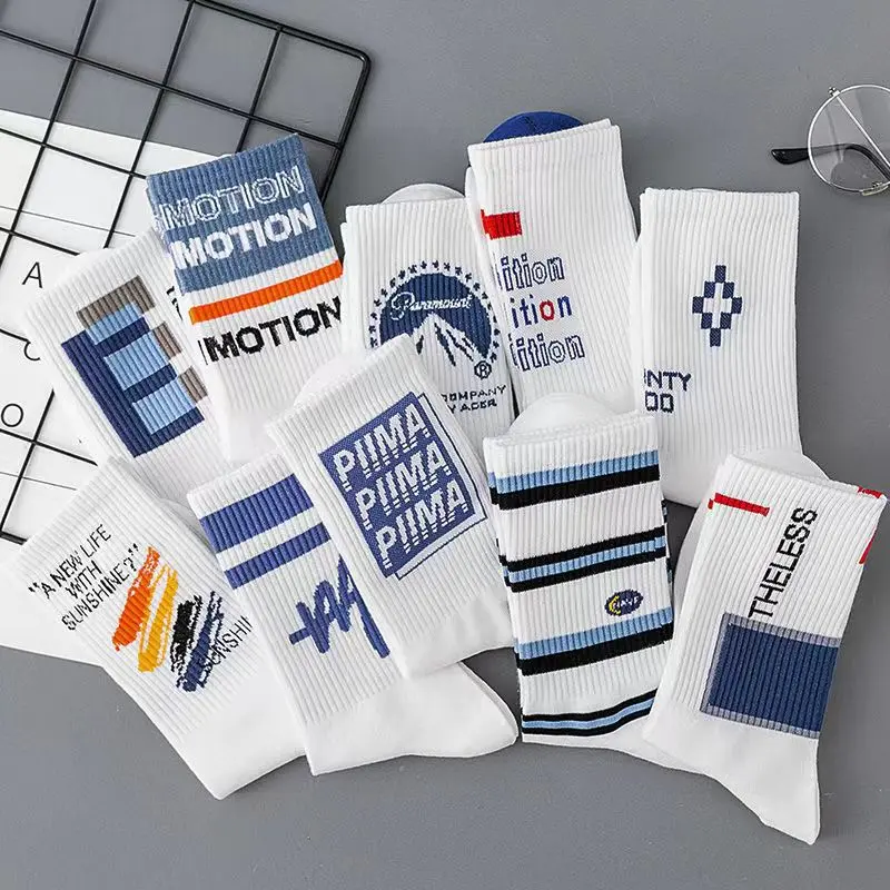 Tất cổ cao nữ nam phong cách Hàn quốc, kiểu dáng hiện đại M102 Menswear Cotton