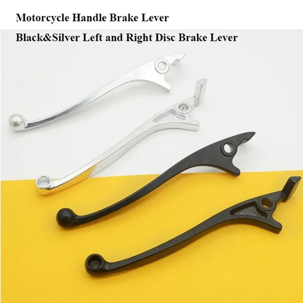 High Quality Black& Handle Brake Lever 195mm Left and Right Modified Brake Lever 4 Styles Disc Brake Lever Motorcycle Accessories