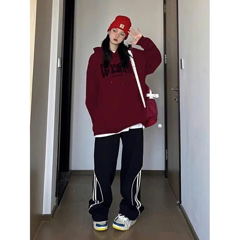 Áo Khoác Hoodie Cao Cấp Form Rộng Nỉ Bông Hai Lớp In Hoạ Tiết Sắc Nét Nam Nữ Đều Mặc Được Menswear 7
