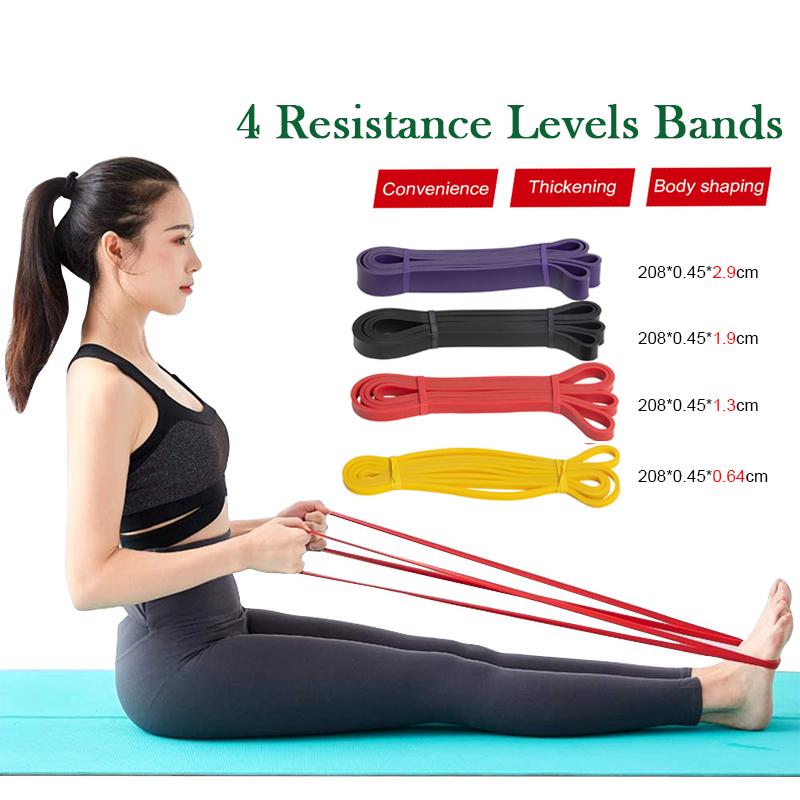 Dây Kháng Lực Co Giãn Tập Thể Dục, Nhà Tập Thể Dục Giãn Nở, Dây Thun Pull Up Bands Để Tập Luyện Thể Hình Tập Gym Pilates găngtaythủmôn grip3 Cao Su Tập Yoga Tập Cơ Tay