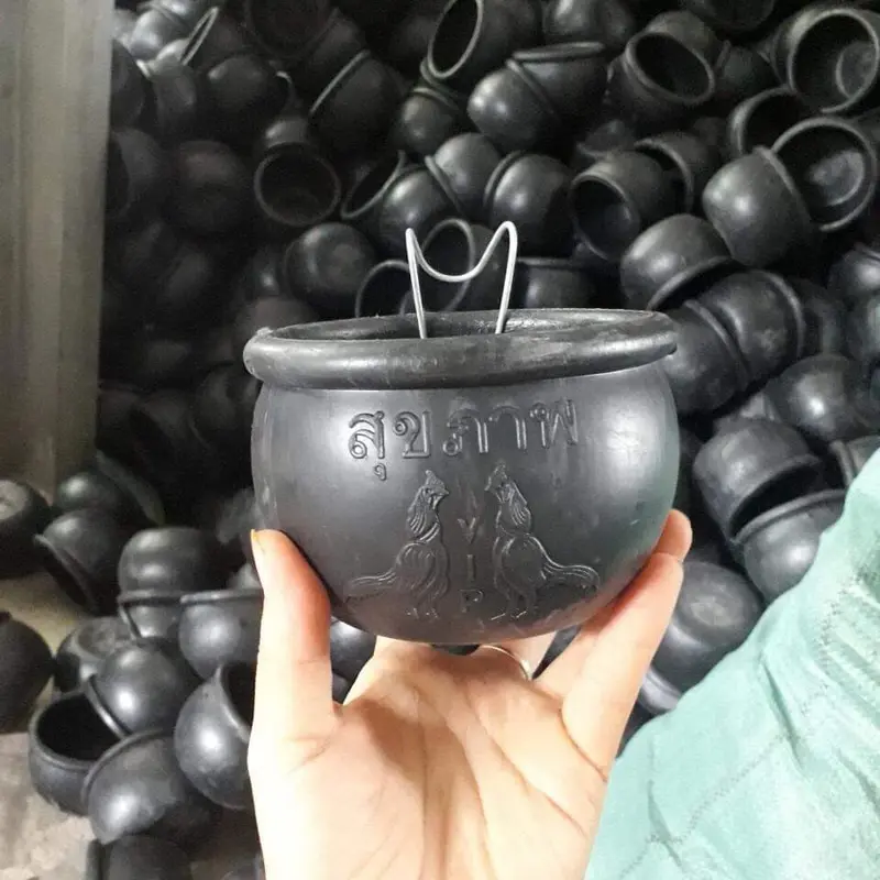 Gáo cao su cho gà ăn uống 4