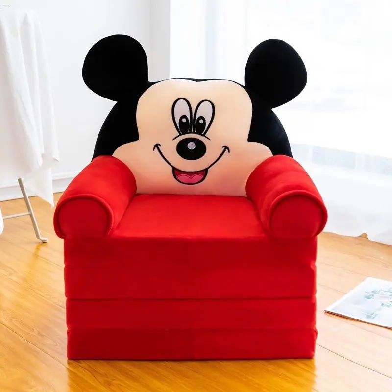 ￼Ghế Sofa Giường 4 tầng - Ghế Lười Hình Thú Cho Bé (Hàng loại 1) mẫu mới Voi 6