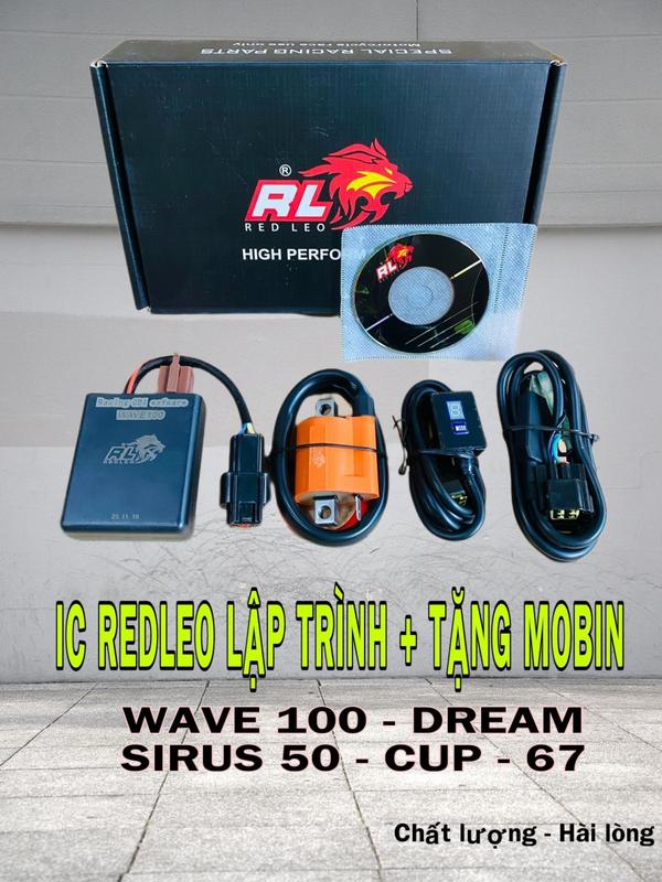 IC lập trình REDLEO dành cho Wave Dream Sirus Cup đầu dắt 5 chân Phụ tùng xe máy