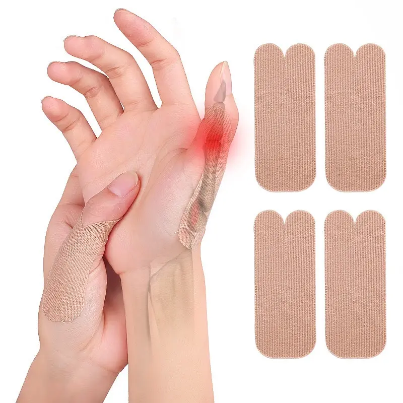 Finger Tape 1Pcs Hand Wrist Tendon Sheath Patches / Pain Relief Therapy Patch Plaster Anti-Sprain Thumb Breathable Cloth Sticker