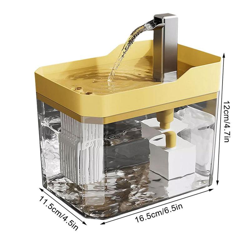Product Introduction of Bộ Lọc Đài Phun Nước Tự Động 1.5L Cho Thú Cưng Bát Uống Nước Cho Mèo Không Tiếng Ồn Máy Rót Nước Di Động Cho Thú Cưng Cho Chó L5N2 58