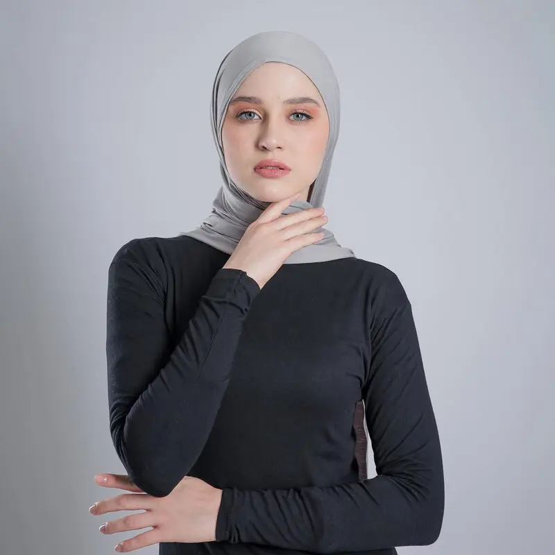 PASHMINA KAOS RAYON PREMIUM SIZE 180X75 STYLE KOREA HIJAB KEKINIAN 2