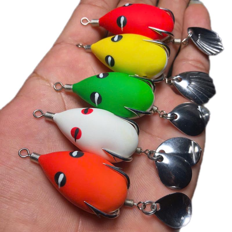 [N THỦ LURE] Nhái hơi F35 bản lưỡi độ thủ công sắc bén nghạnh dài giữ cá tốt không rỉ sét siêu nhạy cá(mua con 2 lưỡi độ tặng 1 con lưỡi BKK)fishing đi câu bắt cá