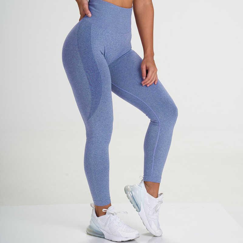 Product Introduction of Seamless Knitted Small Crescent Breathable Quick Drying Fitness High Waist Peach Tight Elastic Hip Lifting Yoga Pants 17