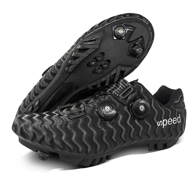 Product Introduction of Factory Direct Sale Road Race Outdoor Bicycle Cycling Shoes Double Swivel Buckle Large Size Export Lockable Cycling Shoes No 20