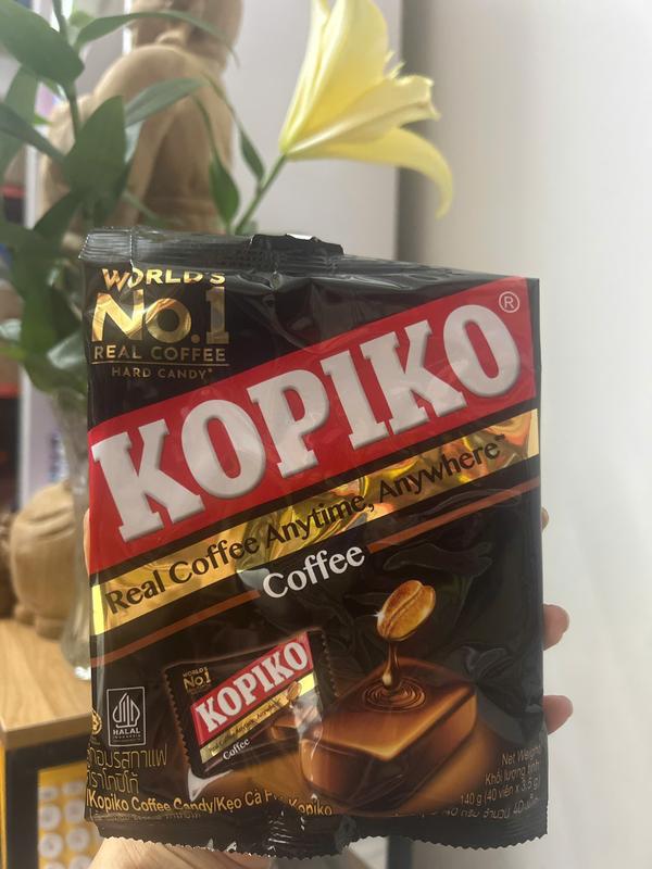 Kẹo cà phê KOPIKO loại 140g - Vị cafe cafe sữa Me Táo Bạc Hà