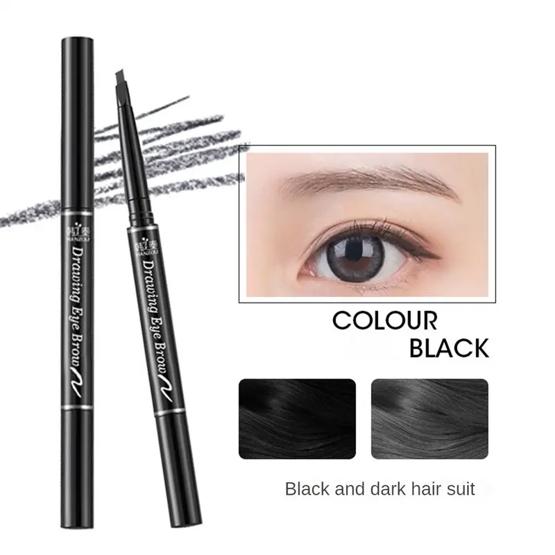 Bộ Trang Điểm Mắt, 4 Món, PINKFLASH, Mascara Không Thấm Nước, Bút Kẻ Mắt, Bút Chì Kẻ Lông Mày, Kẹp Mi 5