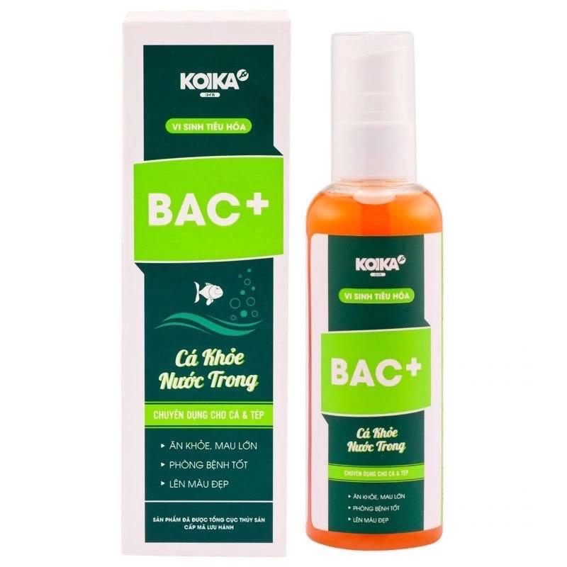 Product Introduction of Men vi sinh tiêu hoá KOIKA BAC+ - Hỗ trợ hệ tiêu hoá cá tép, tăng cường sức đề kháng, phòng và trị sình bụng, xù vảy 1