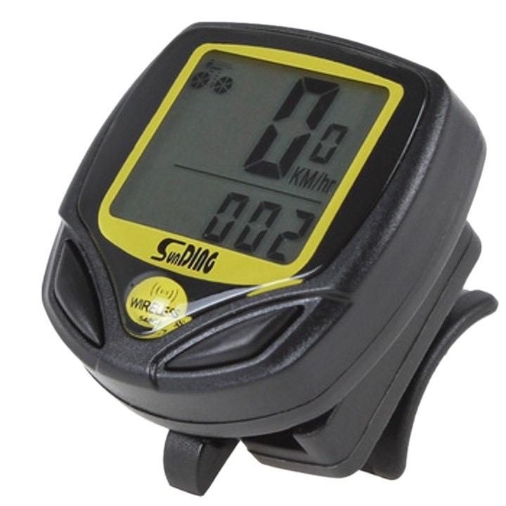 Đồng hồ Km không dây Sunding, đủ chức năng dễ lắp đặt. Đồng hồ công tơ mét xe đạp sử dụng pin Gắn Xe Đạp Đạp Xe Đạp Sports Nam fixed gear tốc độ