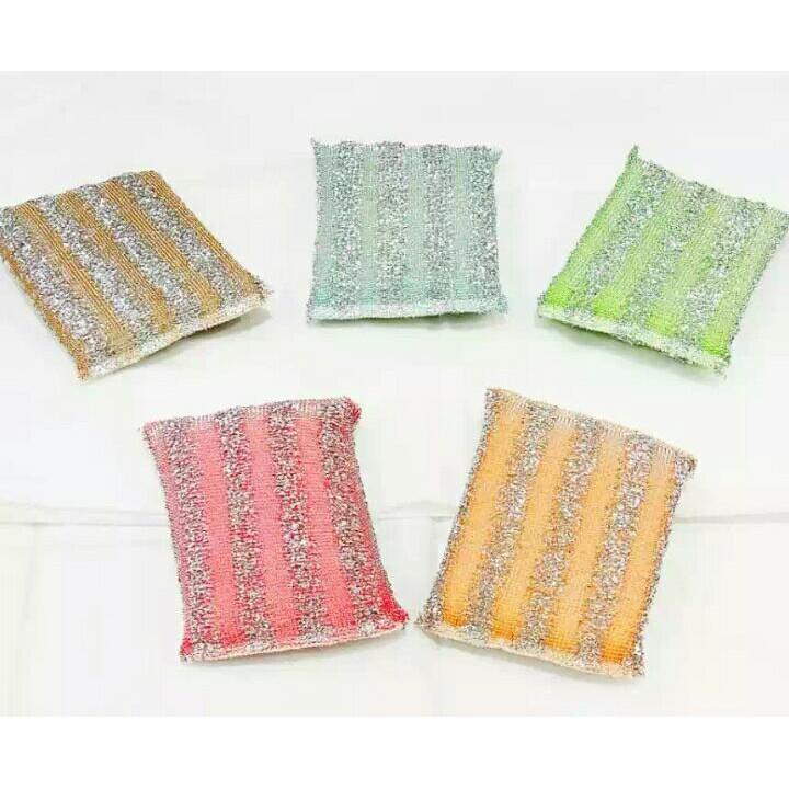SPON CUCI PIRING Warna Warni / sponge cuci piring murah 4