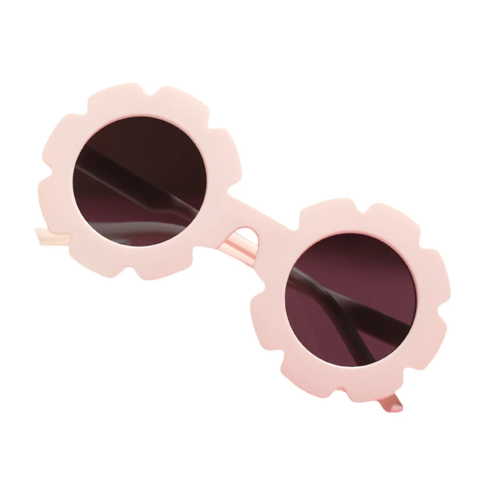 Kids Sunglasses Children Fashion Sun Glasses Boys Girl Frosted Flower Shaped Frame Outdoors Travel Decorative Eyewear