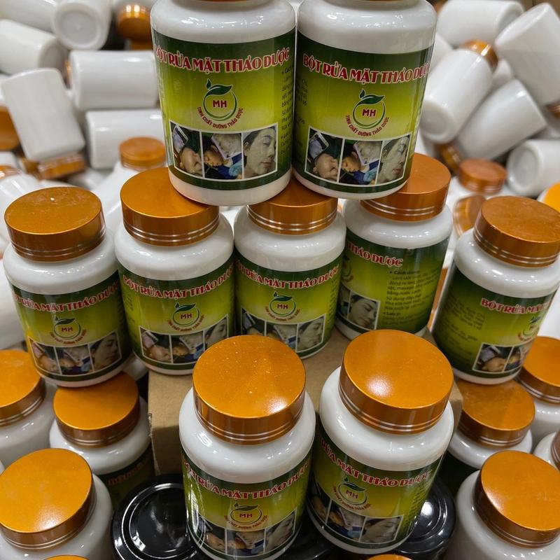  Combo 20 lọ bột rửa mặt  Tất cả các loại da 