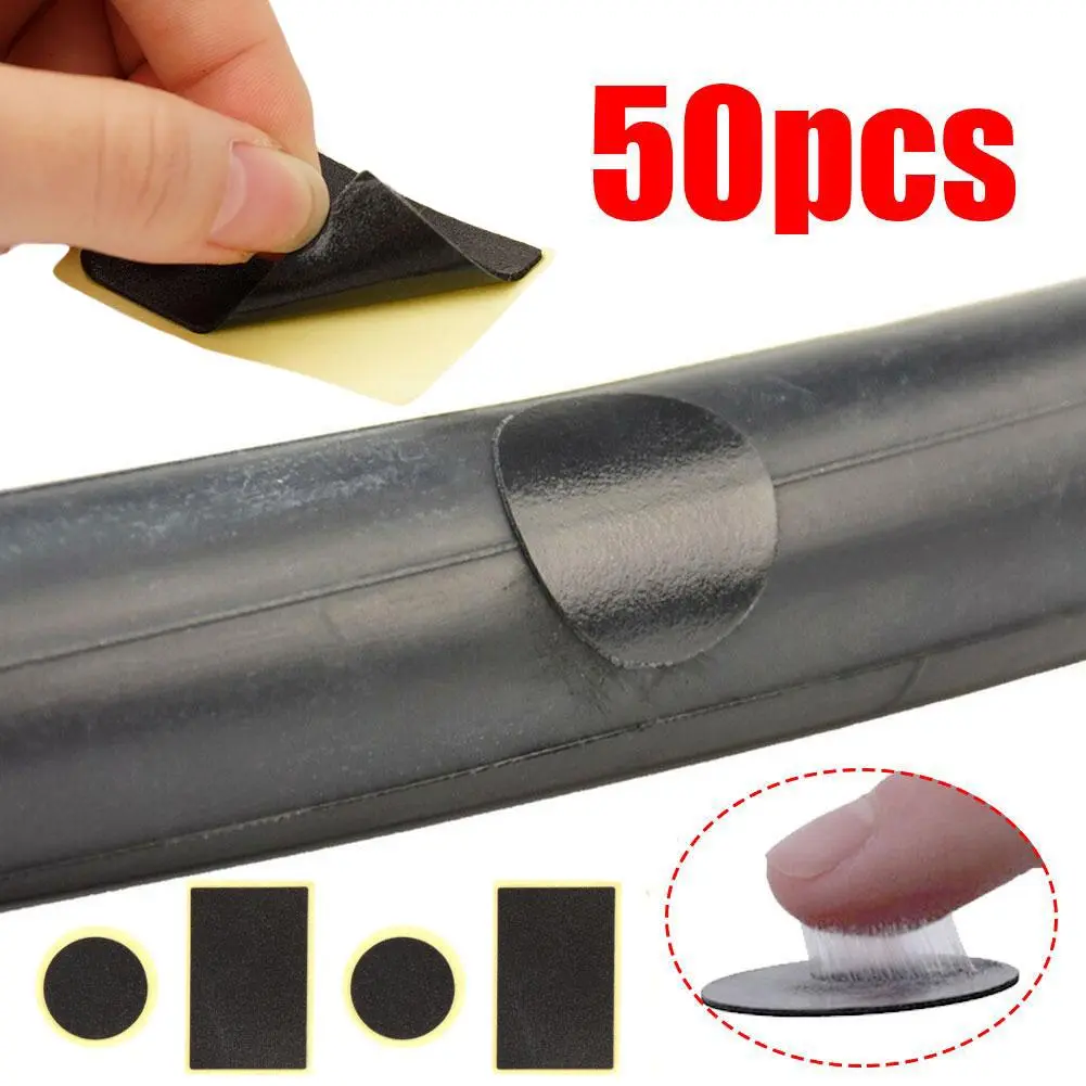 1/10/20Pcs Bicycles Motorbike Glue-free Tire Patches Tool Quick Repairing Tyre Protection Patch Adhesive Quick Drying Bike Accessories