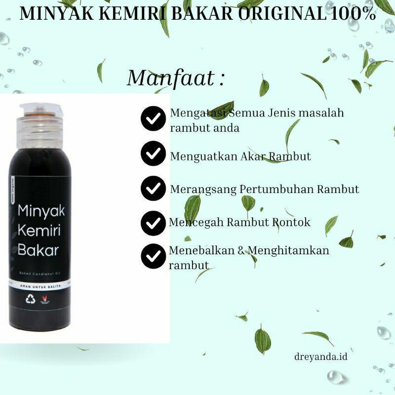 Minyak Kemiri Bakar Asli – Penumbuh Rambut & Jenggot Alami untuk Semua Kalangan, Aman untuk Anak-anak! Hitam Kelapa 2