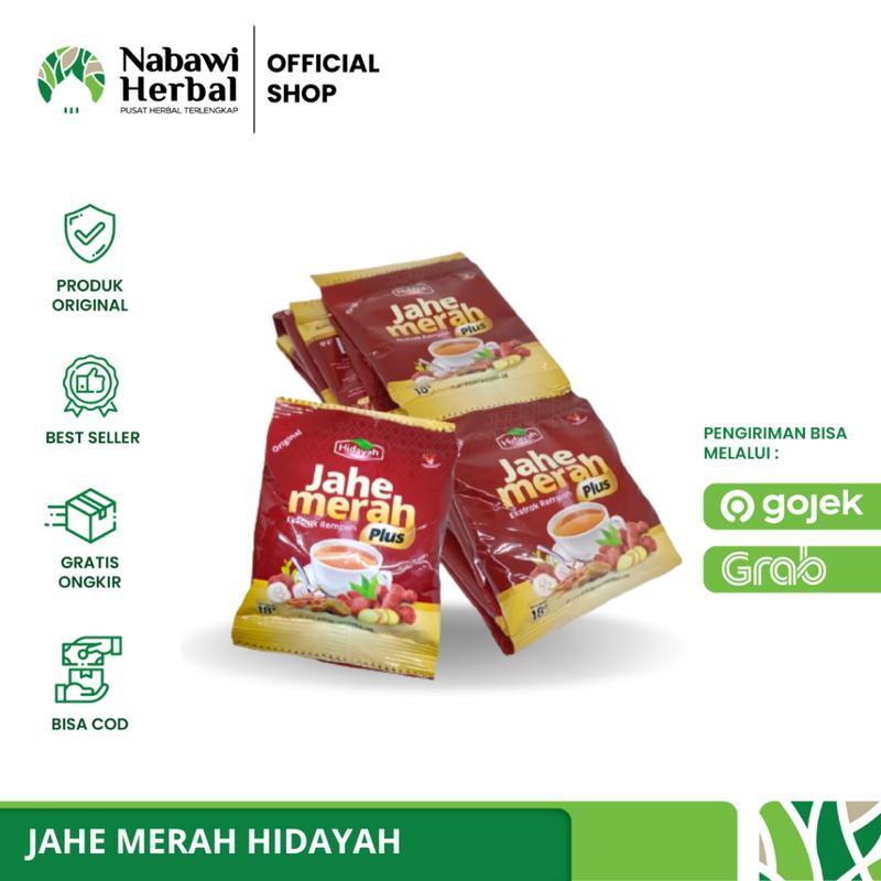 HIDAYAH - Jahe Merah Hidayah Renceng Isi 12 Sachet 0