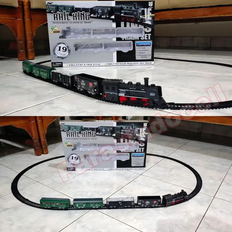 Mainan Kereta Api Rail King Ukuran Besar - Kereta Api Edukatif 3