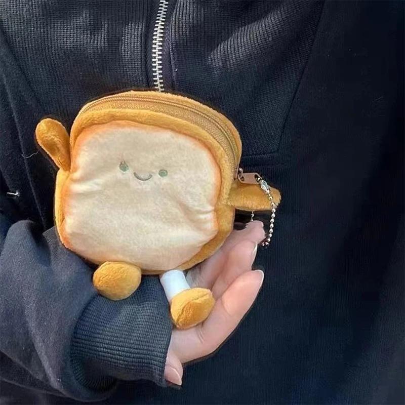  Túi Tiền Xu Bánh Quy Kawai 1 Chiếc Chất Liệu Nhồi Bông Thích Hợp Cho Tai Nghe Túi Sắp Xếp Đựng Chìa Khóa Và Thẻ Lý Tưởng Cho Quà Tặng Sinh Nhật Cho Trẻ Em Có Thể Dùng Làm Móc Khóa Túi Xách Mặt Dây Chuyền Cặp Sách 