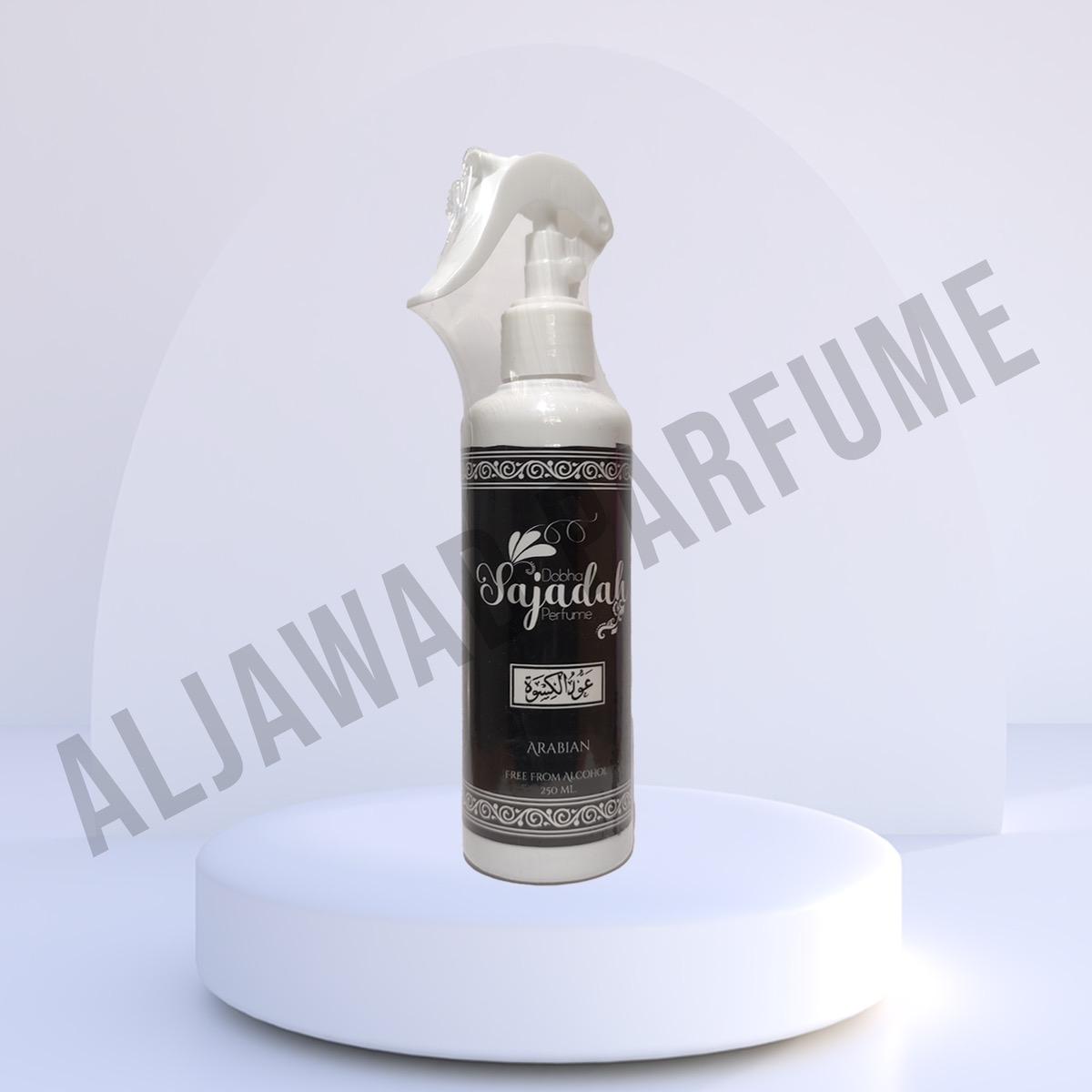 Al jawad Parfume sajadah by dobha 250ml Perfume Woody Oud Floral Spicy Sandalwood Aroma Segar untuk Ibadah di Masjid atau Rumah