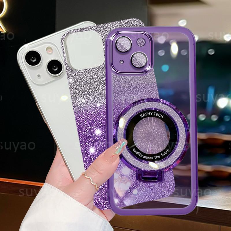 Ốp Điện Thoại Realme C75, Dành Cho Realme C75 2024, Có Giá Đỡ Nhẫn Lấp Lánh, Chống Sốc, Từ Tính, Ốp Lưng Mềm Mỏng Cô Gái Dễ Thương Sang Trọng, Ốp Lưng Ốp Lưng Chống Sốc, Ốp Lưng Toàn Vỏ, Thích Hợp Cho RealmeC75 Và C75, Chất Liệu TPU Phụ Kiện Phone 5