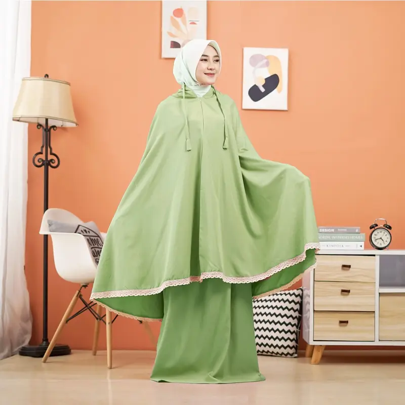 Mukena Dewasa Travelling 2 IN 1 Sajadah Mini Syakaani 5